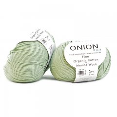 Fino Organic Cotton + Merinoull Ljusgrön