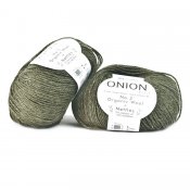 Onion No. 3 Organic Wool + Nettles Garn