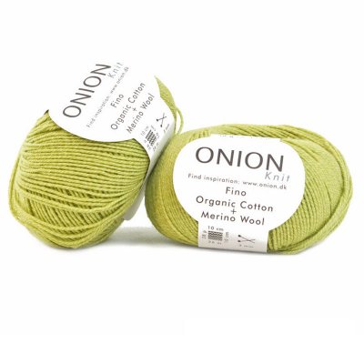 Fino Organic Cotton + Merinoull lime 519