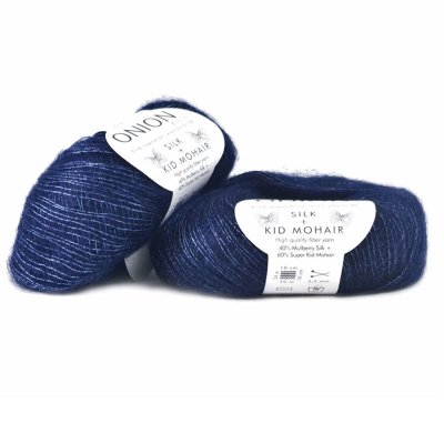 Silk Kid Mohair Mörkblå 3011